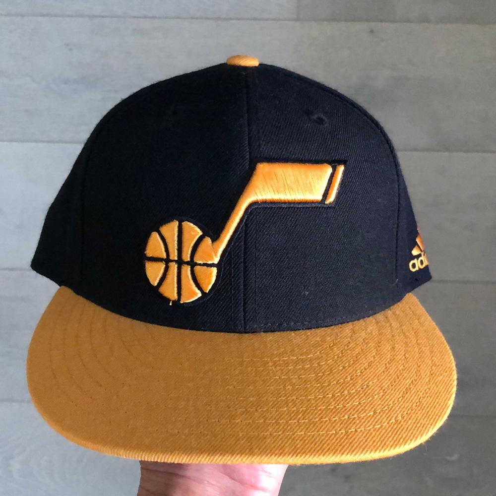 Utah Jazz hardwood classics Adidas snapback